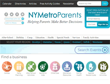 Tablet Screenshot of nymetroparents.com